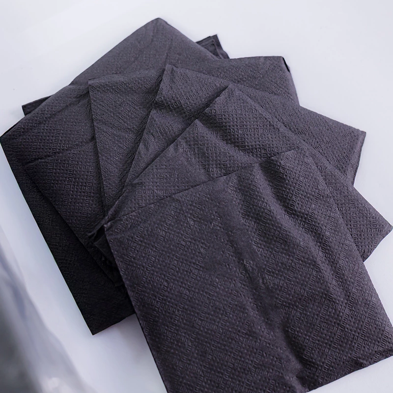 Black Napkin