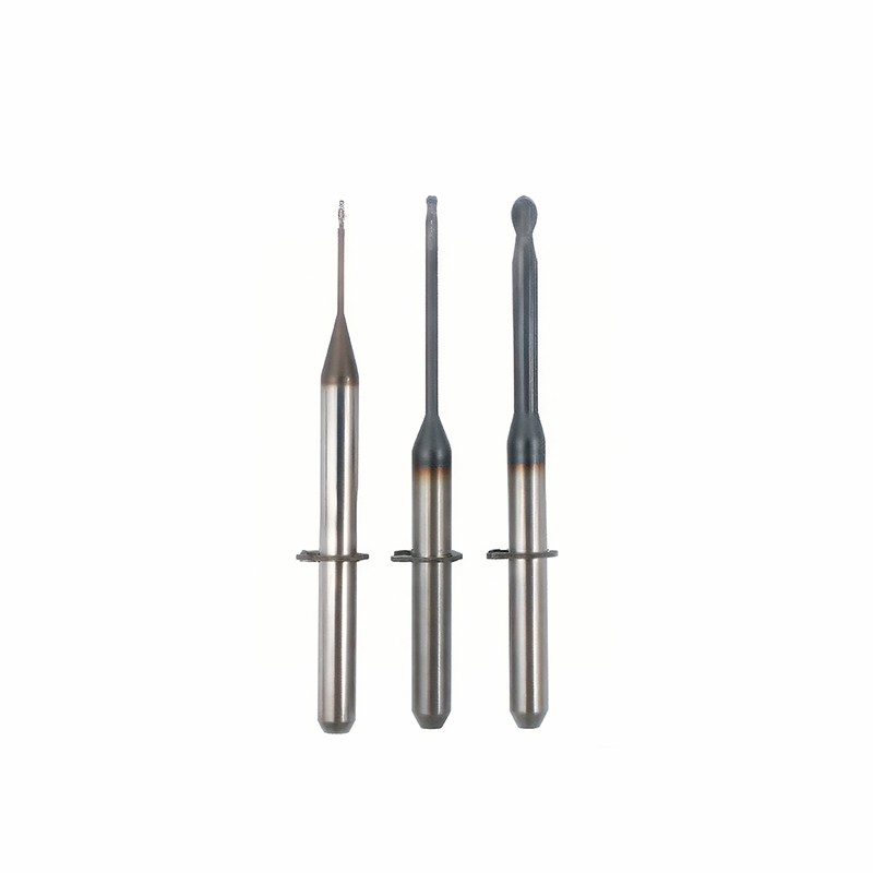 Diamond-Coated C Zirconia Milling Burs